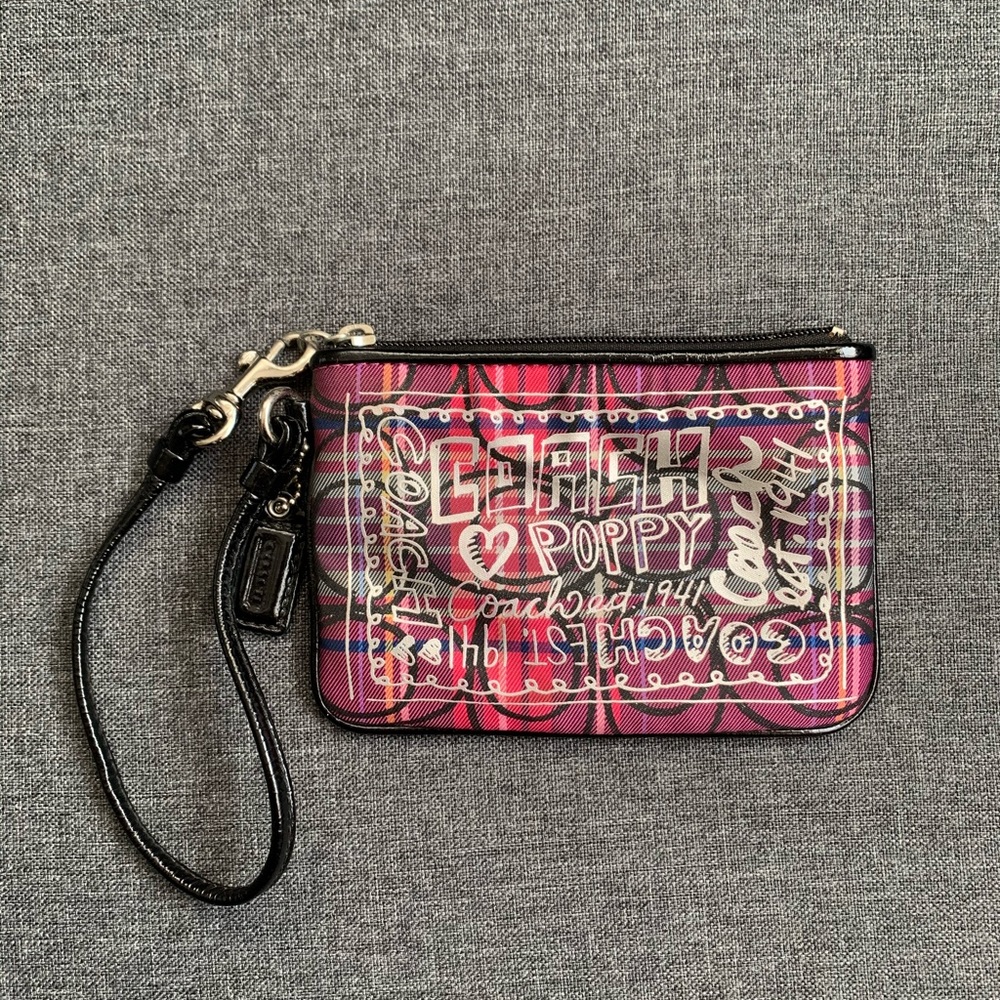 COACH CORNER ZIP WRSITLET